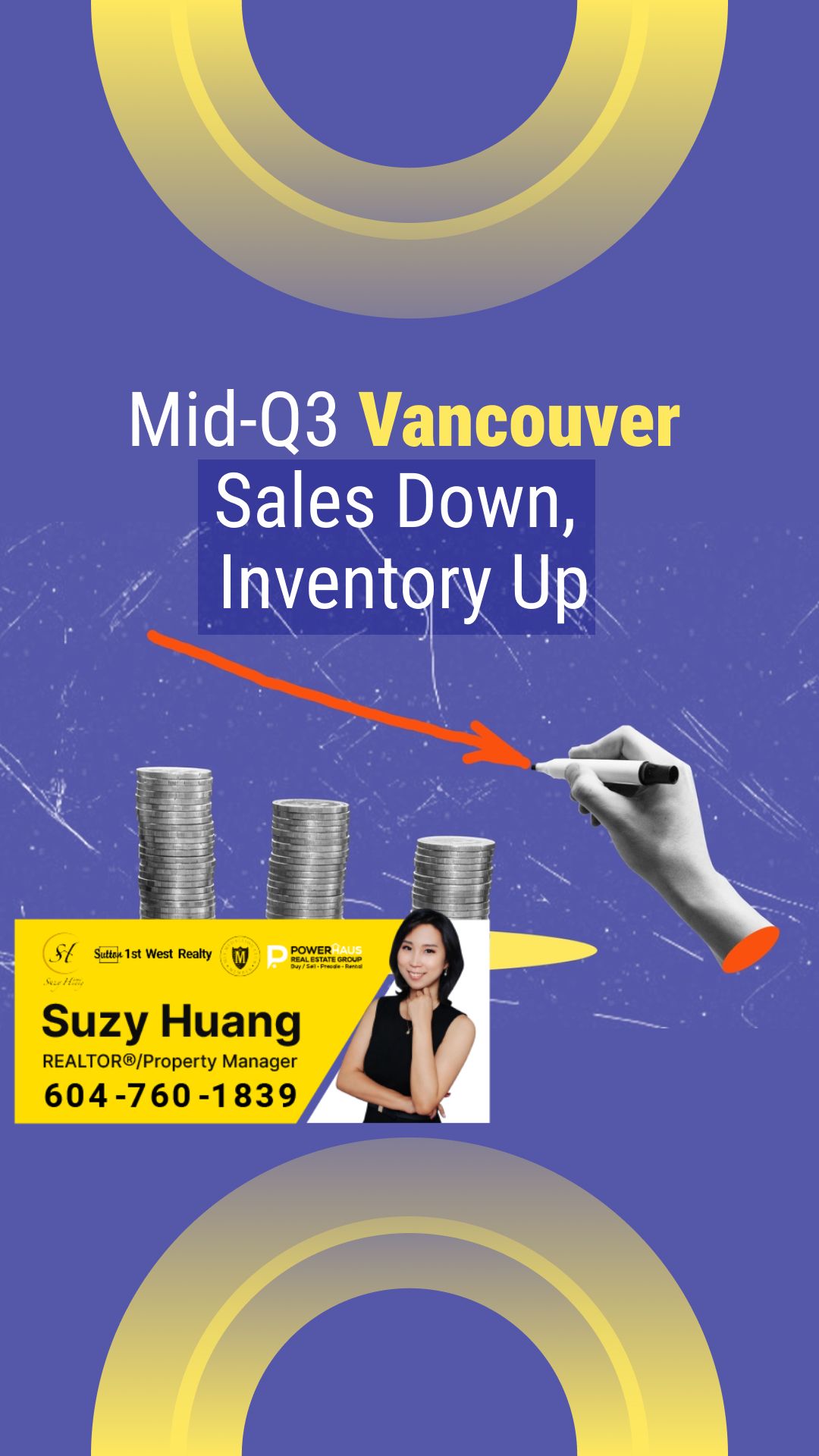 Mid-Q3 Vancouver Sales Down, Inventory Up