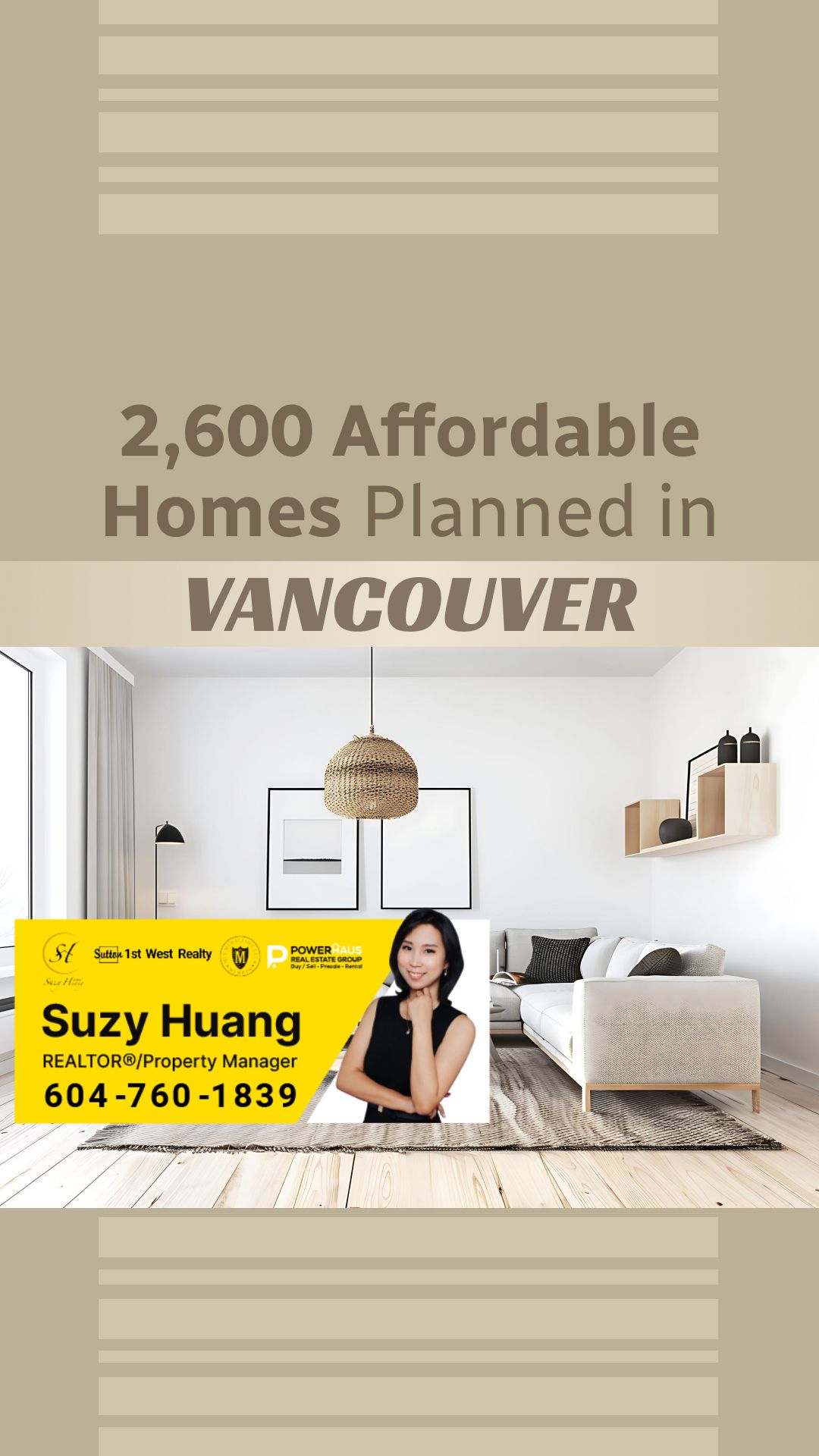 Vancouver 2,600 Homes to Sell at 60% Market Value