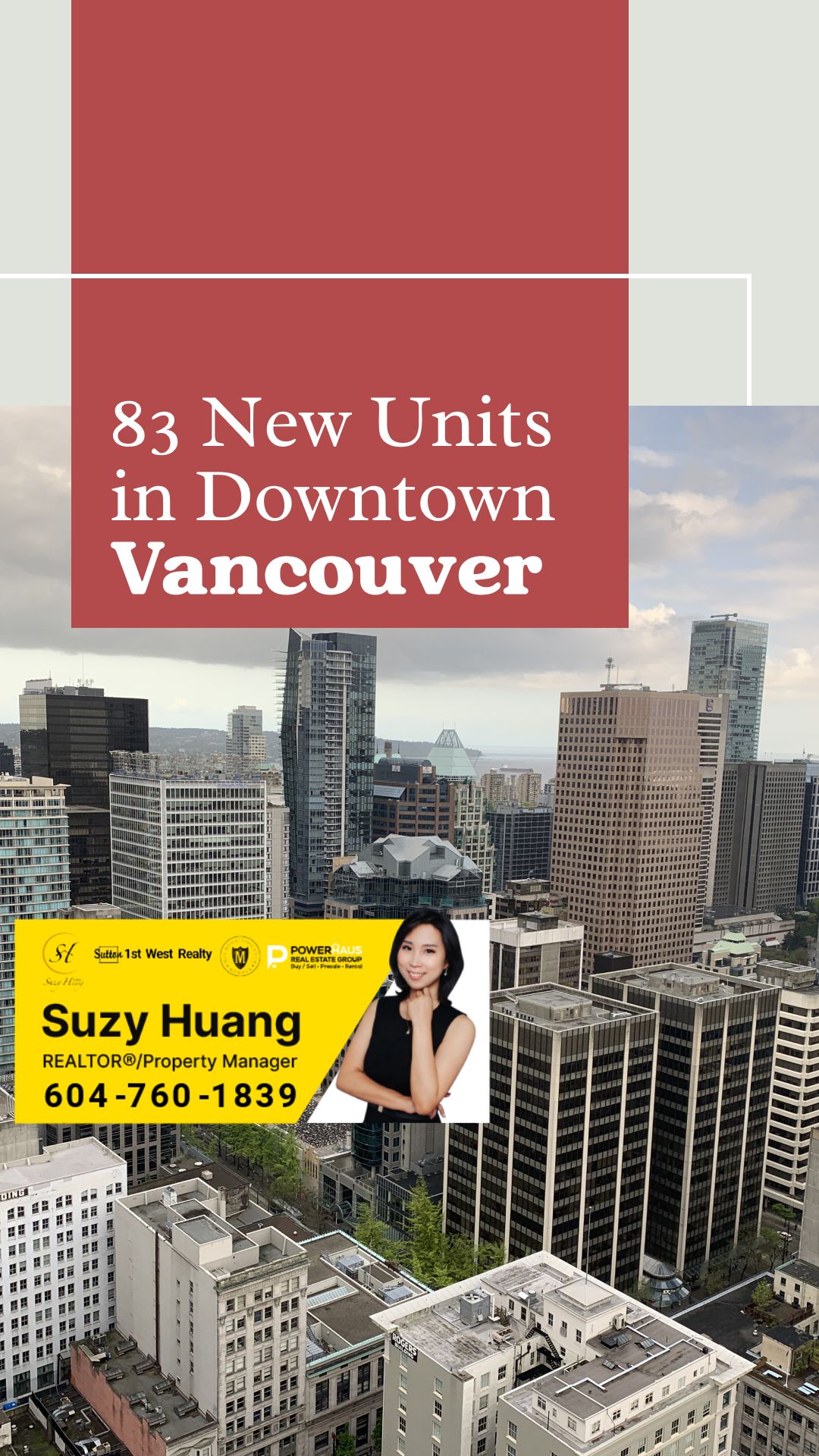 83 New Units in Downtown Vancouver